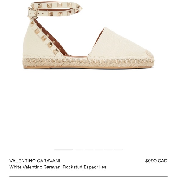Valentino Espadrillas. Size 7 - Picture 2 of 7